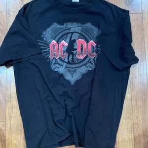 Vintage 2010 ACDC Tour T-Shirt Black Ice